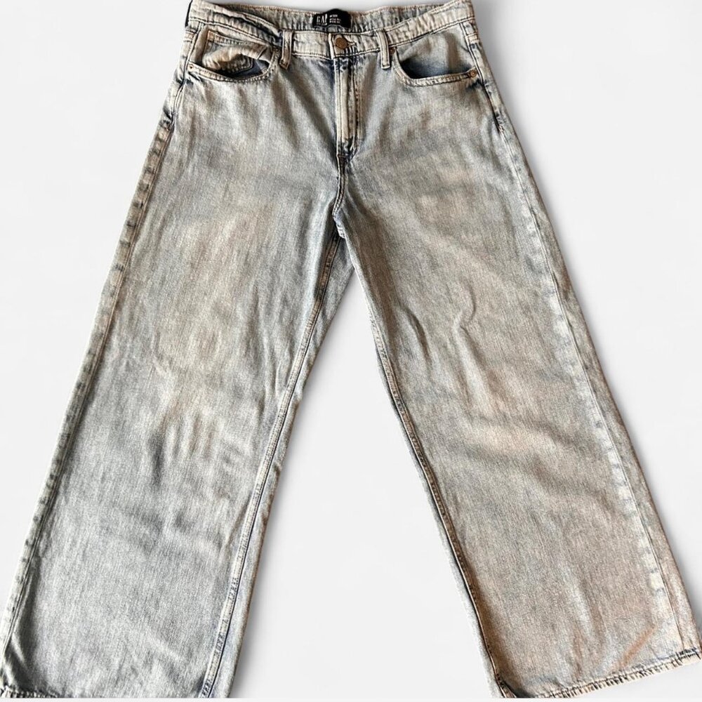 Gap High Rise Wide Leg Jeans 14/32R
